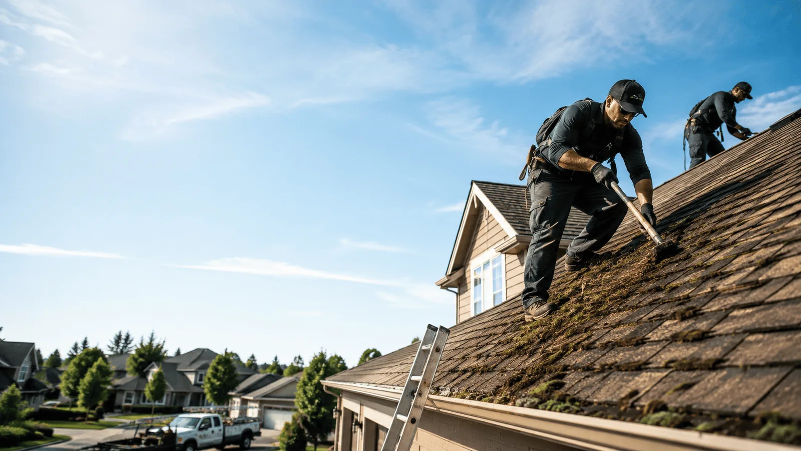 Roof Moss Removal in Campbell Hill, IL near me